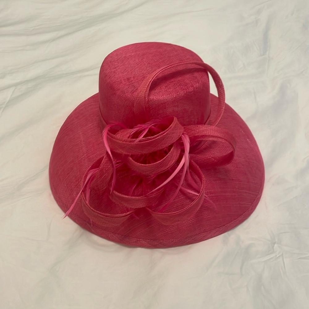 Pink hat